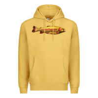 Antique Gold golden trout west virginia Premium Hoodie - LillyAllenDesigns