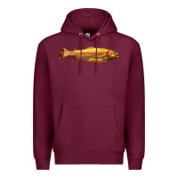 Burgundy golden trout west virginia Premium Hoodie - LillyAllenDesigns