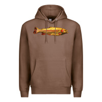 Chestnut golden trout west virginia Premium Hoodie - LillyAllenDesigns