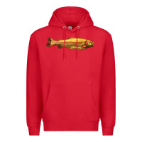 Red golden trout west virginia Premium Hoodie - LillyAllenDesigns