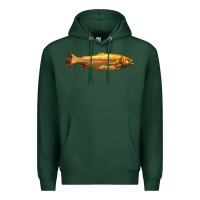 Sports Green golden trout west virginia Premium Hoodie - LillyAllenDesigns
