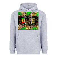 Heather Grey dope juneteenth Heavyweight Hoodie - Zillion Design Studio