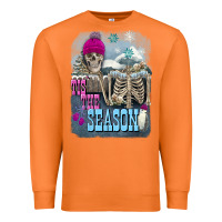 Carrot Winter tis the season skeleton Premium Sweatshirt - FaDigitalArtStudio