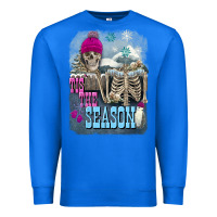 True Royal Winter tis the season skeleton Premium Sweatshirt - FaDigitalArtStudio