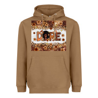 Toasted Coconut Dope Melanin Heavyweight Hoodie - Zillion Design Studio