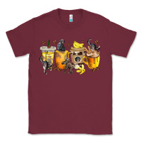 Burgundy monkey coffee cups Classic Tee - texasbilliewilder