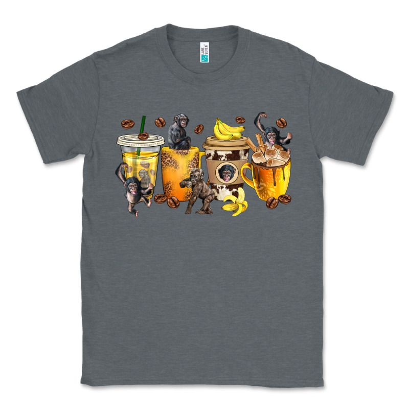 Monkey Coffee Cups Classic Tee by texasbilliewilder | Teevron