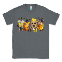 Charcoal Heather monkey coffee cups Classic Tee - texasbilliewilder