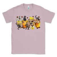 Lilac monkey coffee cups Classic Tee - texasbilliewilder
