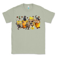 Matcha monkey coffee cups Classic Tee - texasbilliewilder