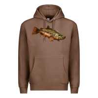 Chestnut brown trout Premium Hoodie - LillyAllenDesigns