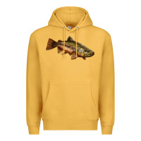 Mustard brown trout Premium Hoodie - LillyAllenDesigns