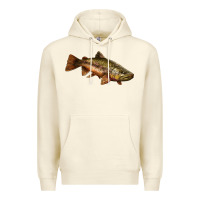 Sandshell brown trout Premium Hoodie - LillyAllenDesigns