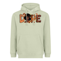 Matcha Dope Melanin Heavyweight Hoodie - Zillion Design Studio
