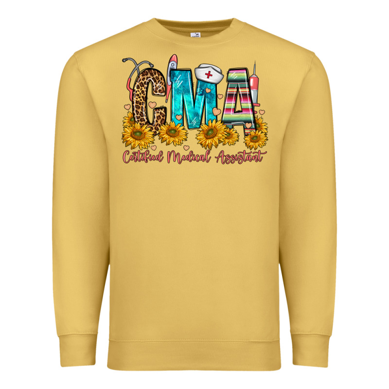 Cma Certified Medical Assistant Premium Sweatshirt by FaDigitalArtStudio | Teevron