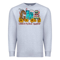 Heather Grey cma certified medical assistant Premium Sweatshirt - FaDigitalArtStudio