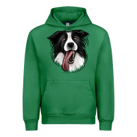 Emerald Border Collie Urban Hoodie - Jasminsmagicworld