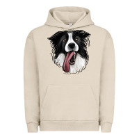 Pigment French Oak Border Collie Urban Hoodie - Jasminsmagicworld