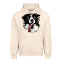 Sandshell Border Collie Urban Hoodie - Jasminsmagicworld