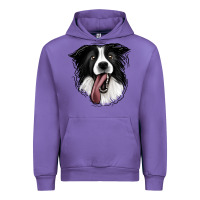 Tulip Border Collie Urban Hoodie - Jasminsmagicworld