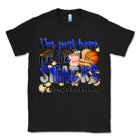 Black i'm just here for the snacks #basketball brother Classic Tee - Zillion Design Studio