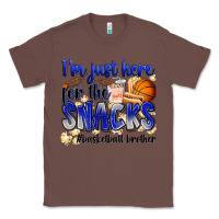 Chestnut i'm just here for the snacks #basketball brother Classic Tee - Zillion Design Studio