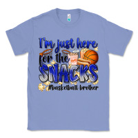 Colony Blue i'm just here for the snacks #basketball brother Classic Tee - Zillion Design Studio