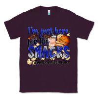 Plum i'm just here for the snacks #basketball brother Classic Tee - Zillion Design Studio