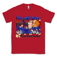 Red i'm just here for the snacks #basketball brother Classic Tee - Zillion Design Studio