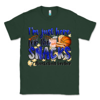 Sports Green i'm just here for the snacks #basketball brother Classic Tee - Zillion Design Studio