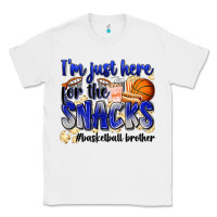 White i'm just here for the snacks #basketball brother Classic Tee - Zillion Design Studio