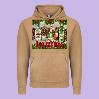 Christmas Cocktail Party Vintage Hoodie Designed By Adodesignshop