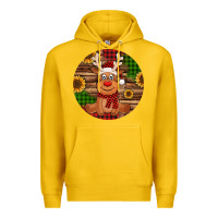Lemon Cute reindeer Christmas Premium Hoodie - Jasminsmagicworld