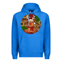 True Royal Cute reindeer Christmas Premium Hoodie - Jasminsmagicworld