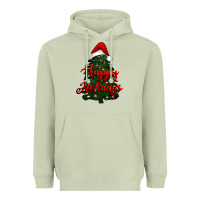 Matcha happy holidays christmas tree Heavyweight Hoodie - RanaPortraitStore