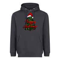 Smoke happy holidays christmas tree Heavyweight Hoodie - RanaPortraitStore