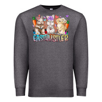Charcoal Heather east nail hustler Premium Sweatshirt - RacoonDesign