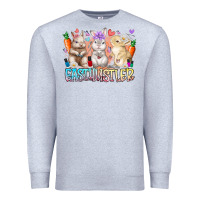 Heather Grey east nail hustler Premium Sweatshirt - RacoonDesign
