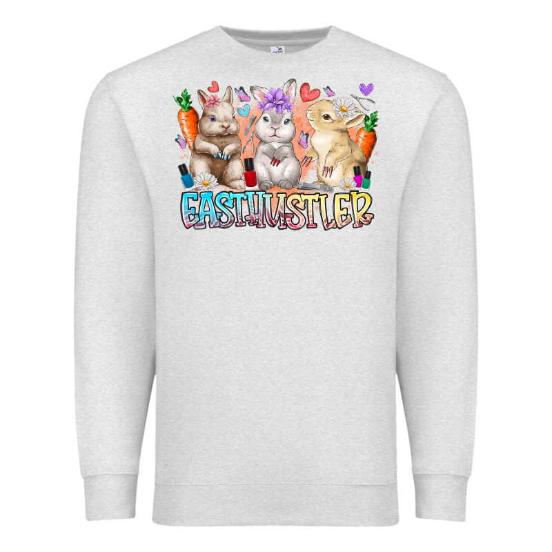 East Nail Hustler Premium Sweatshirt by RacoonDesign | Teevron