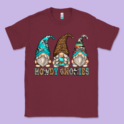 Howdy Gnomies Classic Tee Designed By Zillion Design Studio