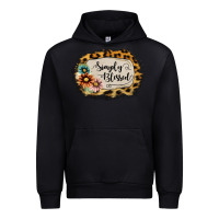 Black simply blessed Urban Hoodie - Jasminsmagicworld