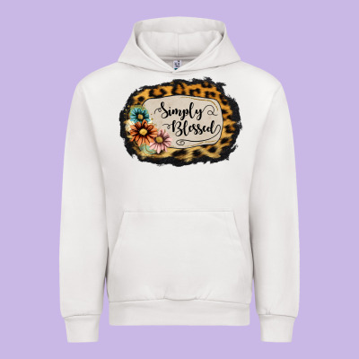 Simply Blessed Urban Hoodie Designed By Jasminsmagicworld