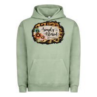 Pigment Oil Green simply blessed Urban Hoodie - Jasminsmagicworld