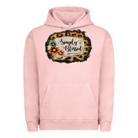 Pigment Salmon simply blessed Urban Hoodie - Jasminsmagicworld