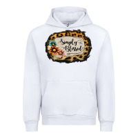White simply blessed Urban Hoodie - Jasminsmagicworld