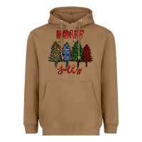 Toasted Coconut holly jolly Christmas trees Heavyweight Hoodie - RanaPortraitStore