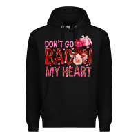 Black dont go bacon my heart Premium Hoodie - NancyCooperArtShop