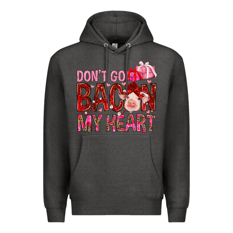 Dont Go Bacon My Heart Premium Hoodie by NancyCooperArtShop | Teevron