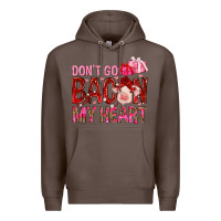 Coffee dont go bacon my heart Premium Hoodie - NancyCooperArtShop