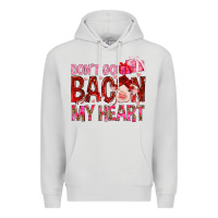 Dove Grey dont go bacon my heart Premium Hoodie - NancyCooperArtShop